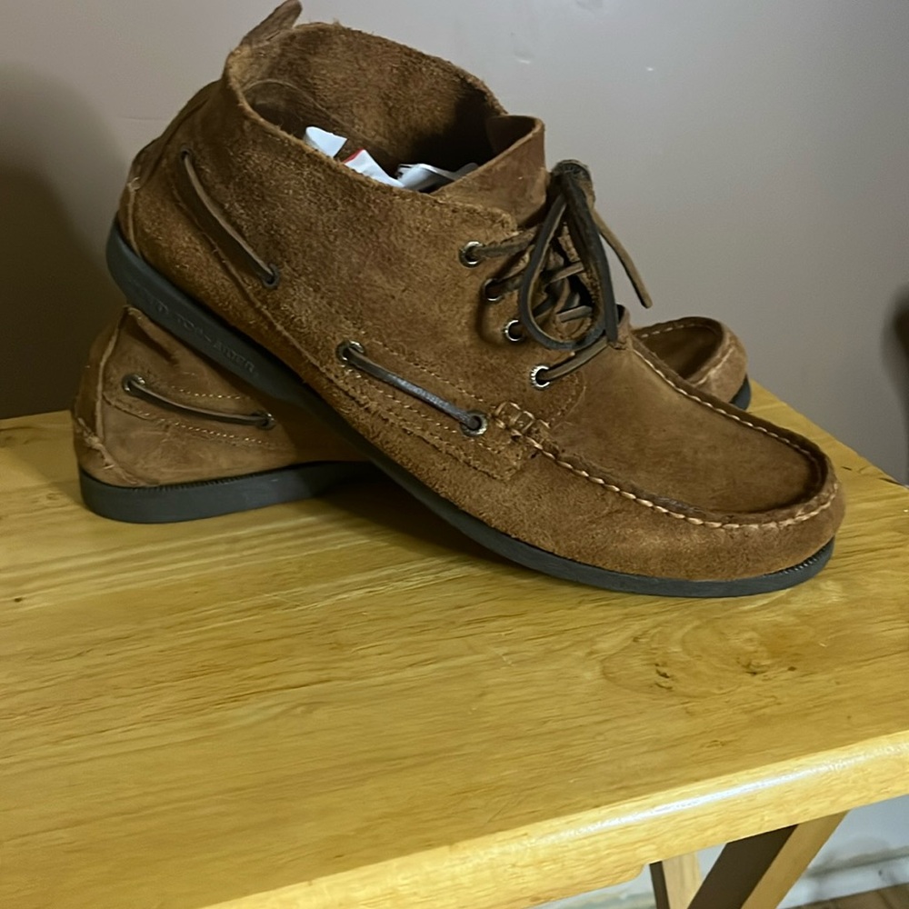 😄Sperry Chukko Boot Style Suede Shoes 11 M